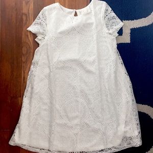 NWOT Boho Lace Shift Dress